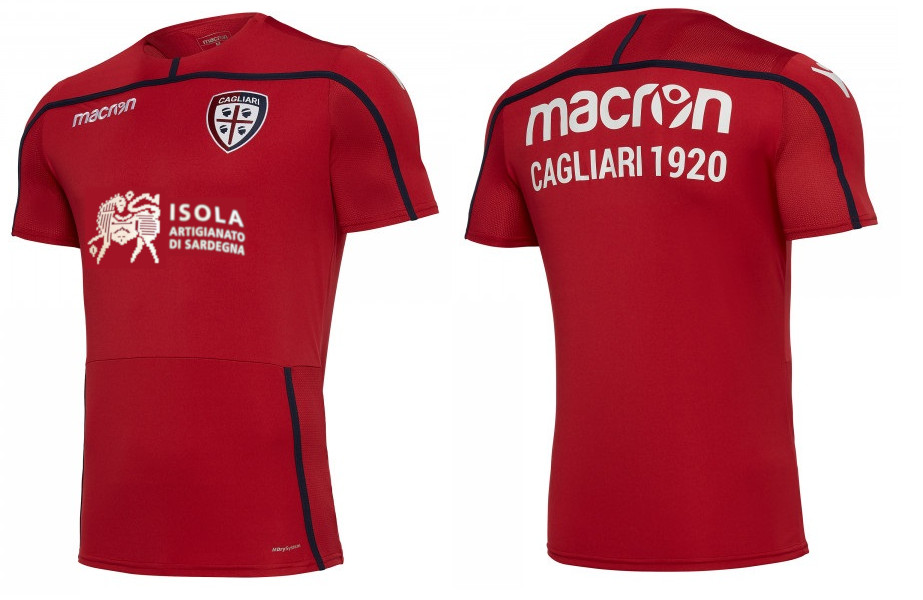 世界市場独占！18/19 カリアリ・カルチョ オフィシャル選手同様の胸