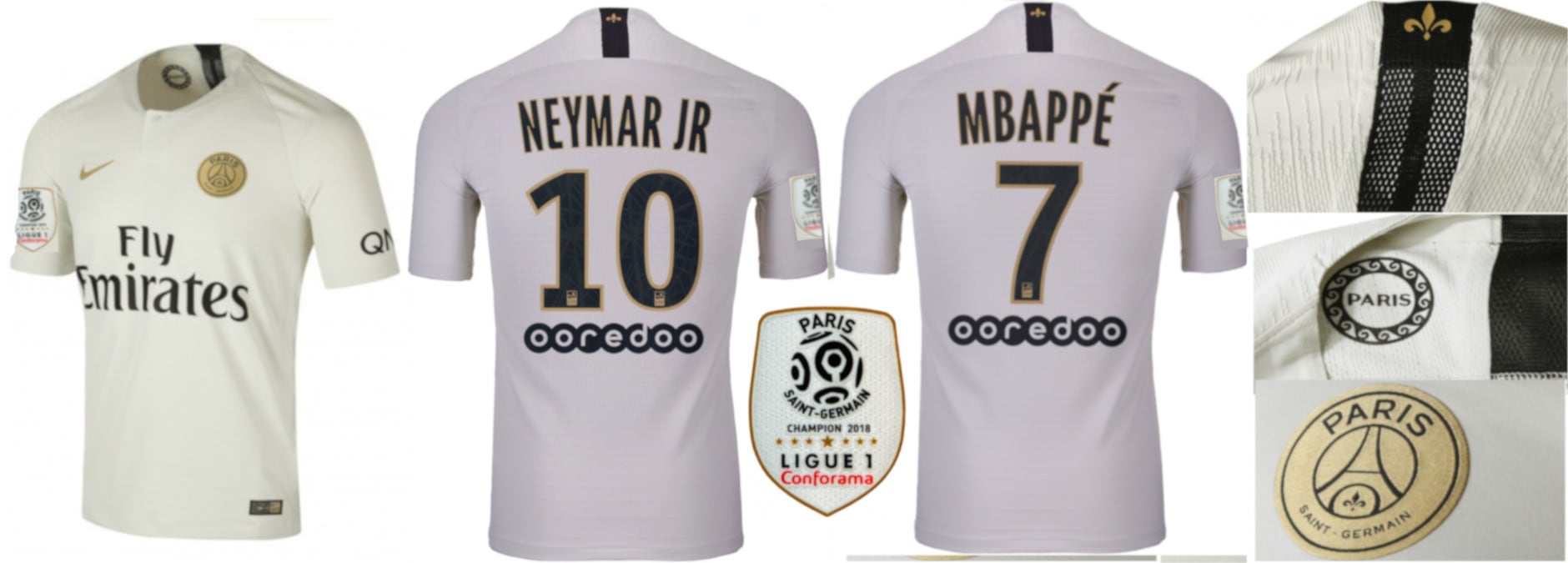 世界市場独占！18/19 パリ・サンジェルマン オフィシャル選手仕様