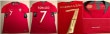 世界市場独占！2018年W杯 ポルトガル代表・オフィシャル RONALDO/7 付き・選手仕様PLAYERの VAPORKNITマッチ モデルホームウェア（スペインから送料無料)