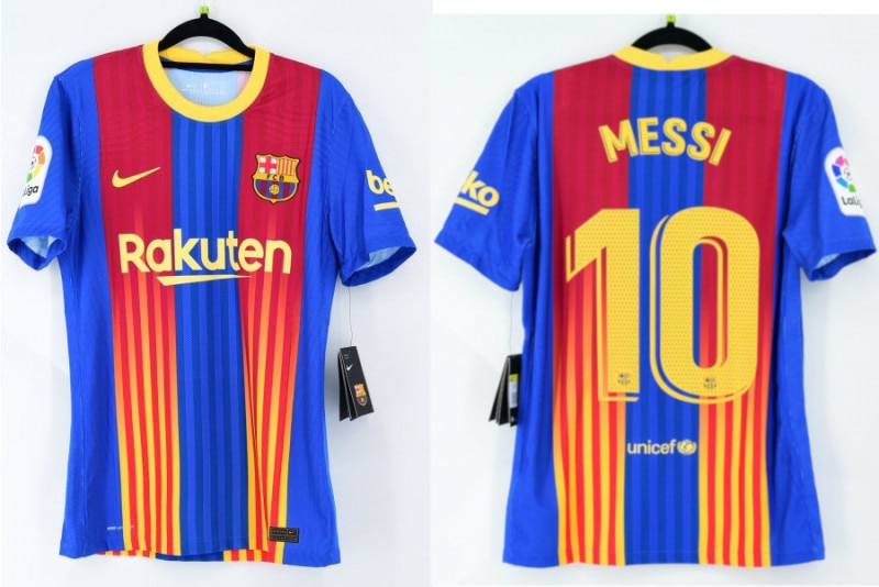 世界市場独占！2021年 F.C.バルセロナ・オフィシャル・選手仕様