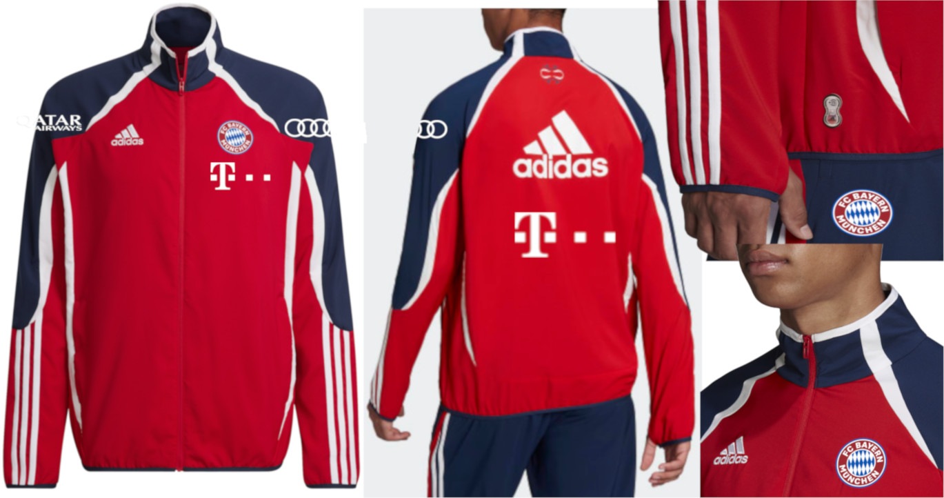 バイエルンミュンヘン ユニフォーム adidas 赤 XXL タグ付き 世界市場
