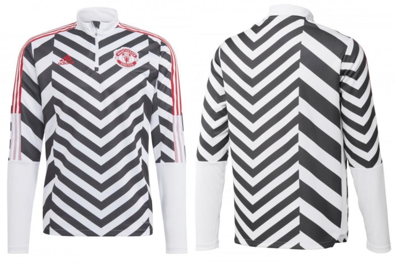 マンチェスターユナイテッド 20/21 AOP トレーニングトップ、パンツ L