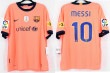 世界市場独占・超貴重！2009/2010 Ｆ.C.バルセロナ・オフィシャル ネーム・ナンバー 付き・選手仕様 LFPビッグパッチ 及びTV3パッチ・2009年世界クラブカップチャンピオンパッチ付きアウ