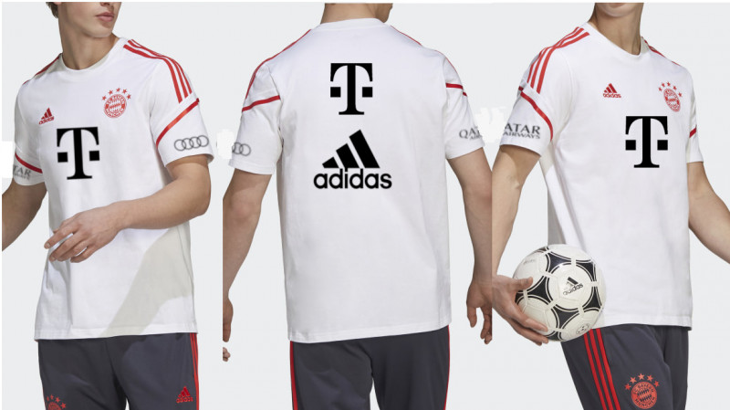 世界市場独占！22/23 バイエルンミュンヘン・オフィシャル選手同様の胸