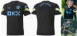 世界市場独占！22/23 マンチェスターシティ・オフィシャル選手同様の胸と左袖 OKX 新スポンサーロゴ及び背中に CITYSENS ロゴ付き・ プラクティス トレーニングシャツ：ブラックカラー（スペ