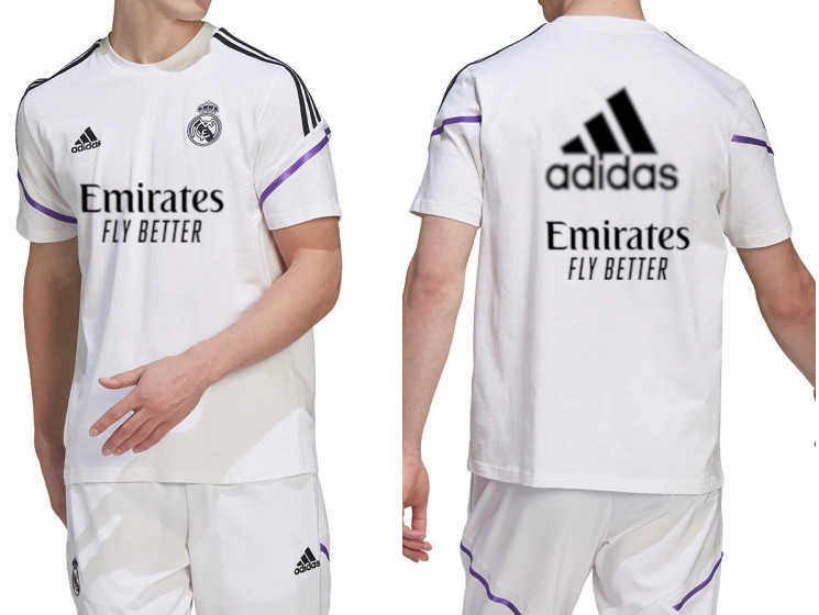 世界市場独占！22/23 レアルマドリード・オフィシャル選手同様の胸