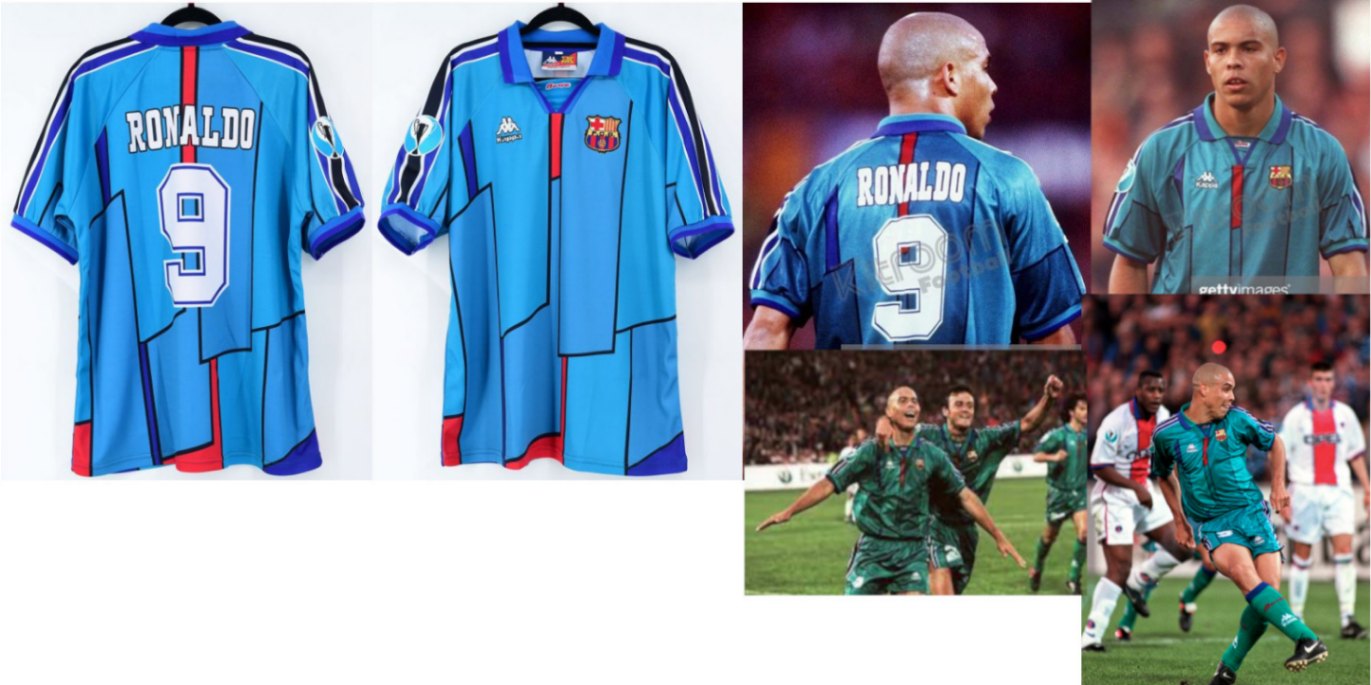 世界市場独占・超貴重!1996/1997シーズン F.Cバルセロナ・オフィシャル