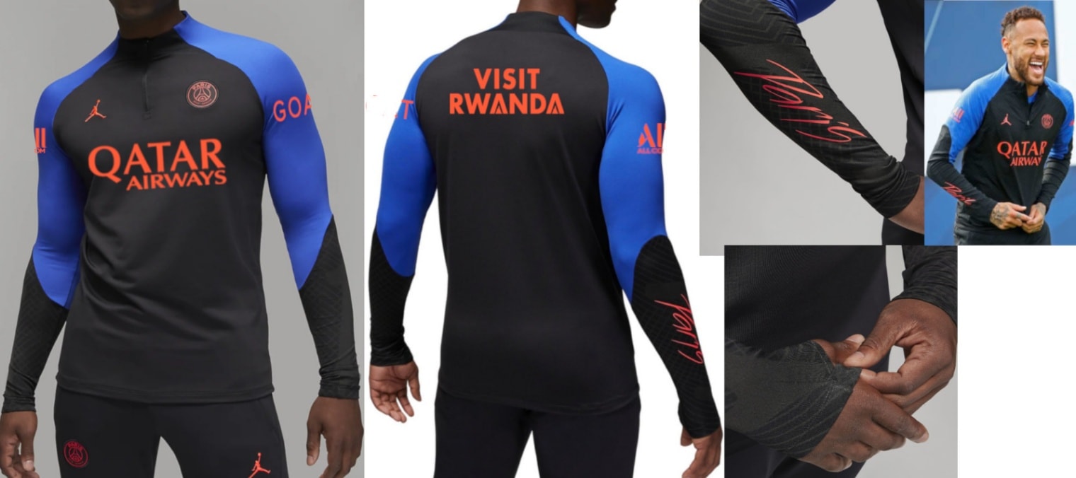 ジョーダン パリサンジェルマン コラボ 練習着 XXL 胸スポンサー付