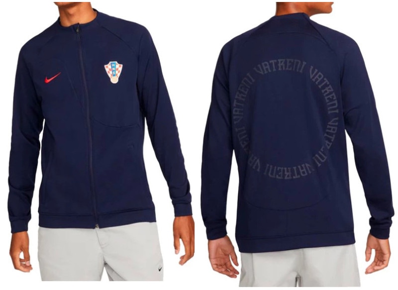 クロアチア代表 2022年 アンセムジャケット ユニフォーム 世界市場独占