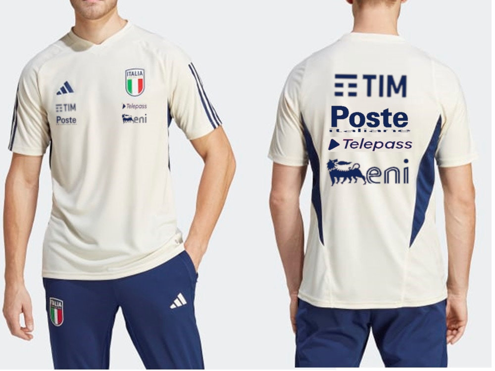 世界市場独占！2023/2024年 イタリア代表・オフィシャル選手同様の胸