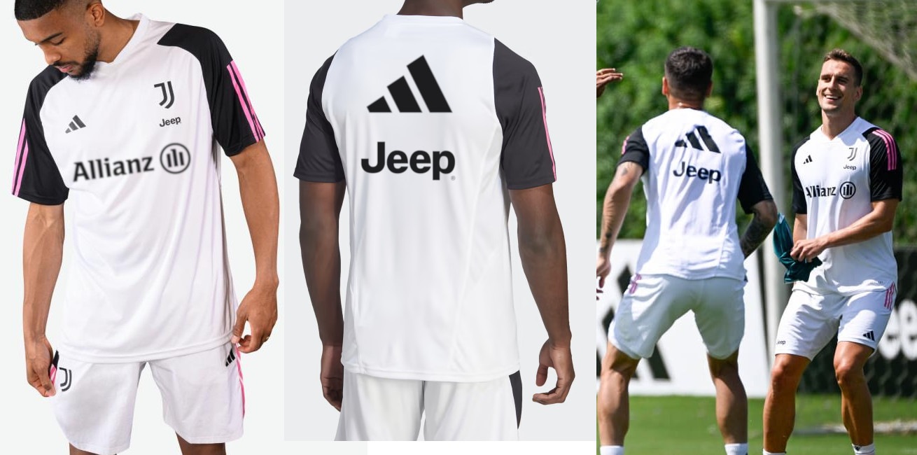 adidas　23-24 Juventusユニフォーム　JEEPビッグプリント adidas 23-24 Juventusユニフォーム JEEPビッグプリント 世界市場独占