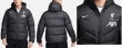 世界市場独占！23/24 リヴァプール オフィシャル STORM-FIT ダウンウィンターハーフジャケット：ブラックカラー(スペインから送料無料)