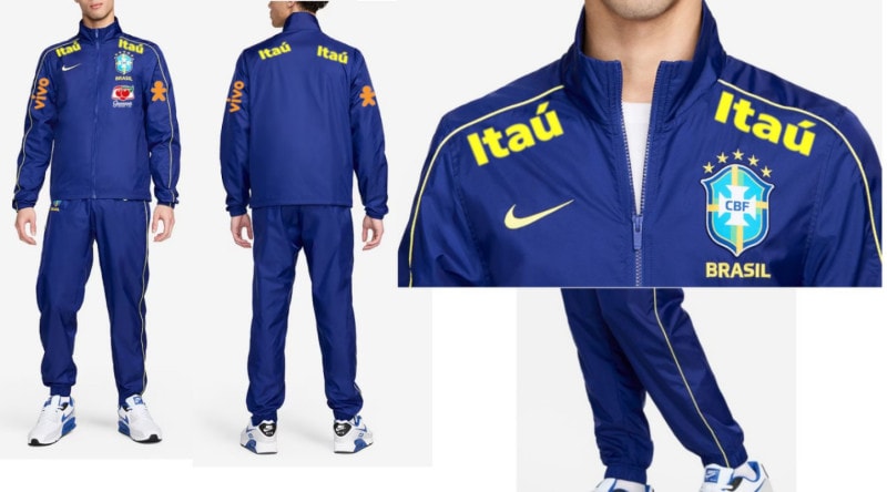 世界市場独占！2024年 ブラジル代表・オフィシャル選手同様のフル