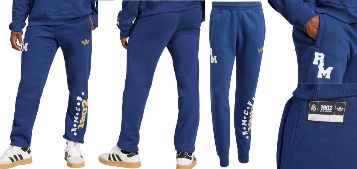 adidas レアルマドリード ロングパンツ 世界市場独占！24/25後期・2025年 レアルマドリード・オフィシャル