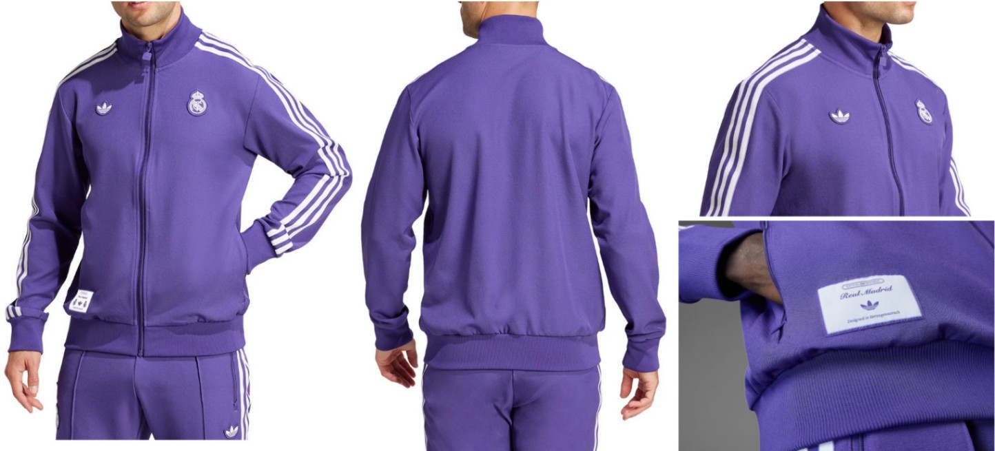 24 25 レアル・マドリード パープル ジャケット 世界市場独占！24/25
