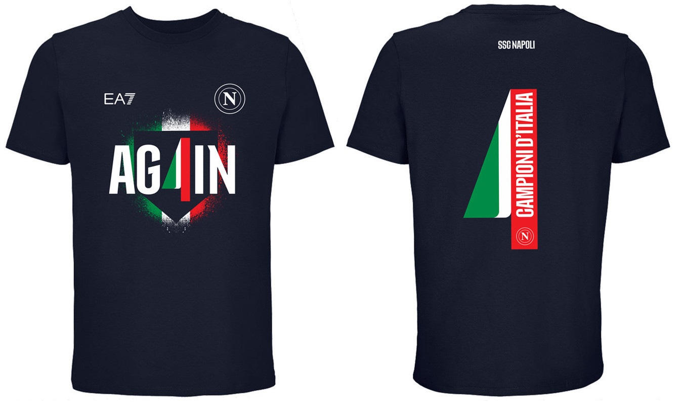 世界市場独占！24/25優勝記念 ナポリ オフィシャルエンポリオ