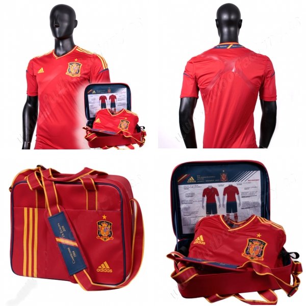 アディダス スペイン代表 オーセンティックユニフォーム 2012 テックフィット アディダス スペイン代表 オーセンティックユニフォーム 2012 テック