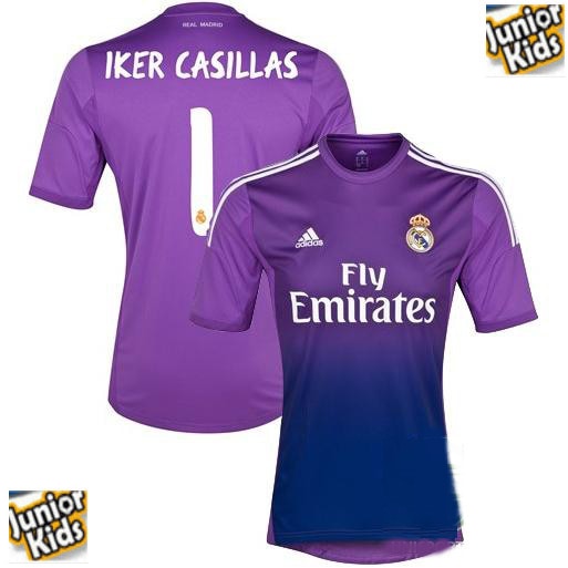 レアル・マドリード I. CASILLAS シャツ　ユニフォーム　ユニホーム スペイン市場独占！13/14 レアルマドリード・ジュニアサイズ用