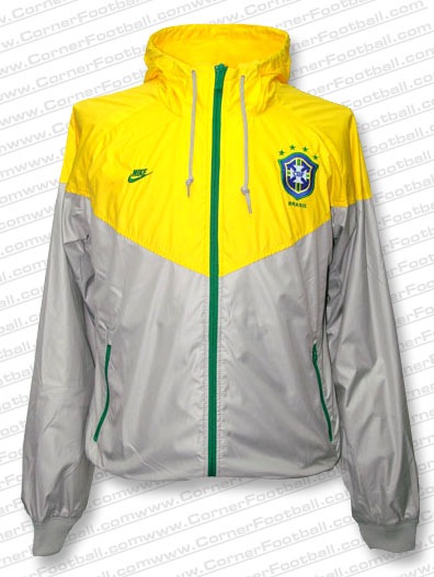 世界市場独占・超貴重！2008/2009ブラジル代表パーカー付きウィンド
