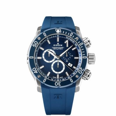 EDOX CHRONOFFSHORE-1 CHRONOGRAPH  エドックス クロノオフショア1 クロノグラフ  10221-3BU3-BUIN3