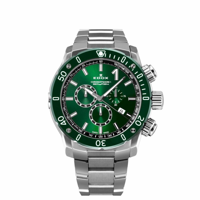 EDOX CHRONOFFSHORE-1 CHRONOGRAPH  エドックス クロノオフショア1 クロノグラフ  10221-3VM5-VIN5