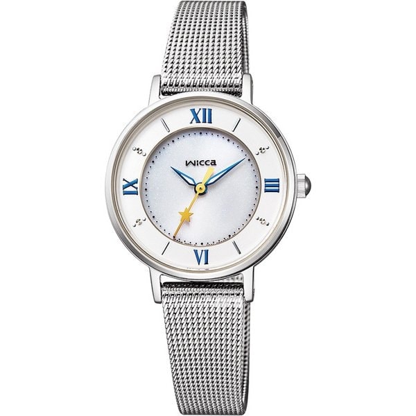 wicca KP3-465-11 SS ソーラーテック メッシュバンドモデル