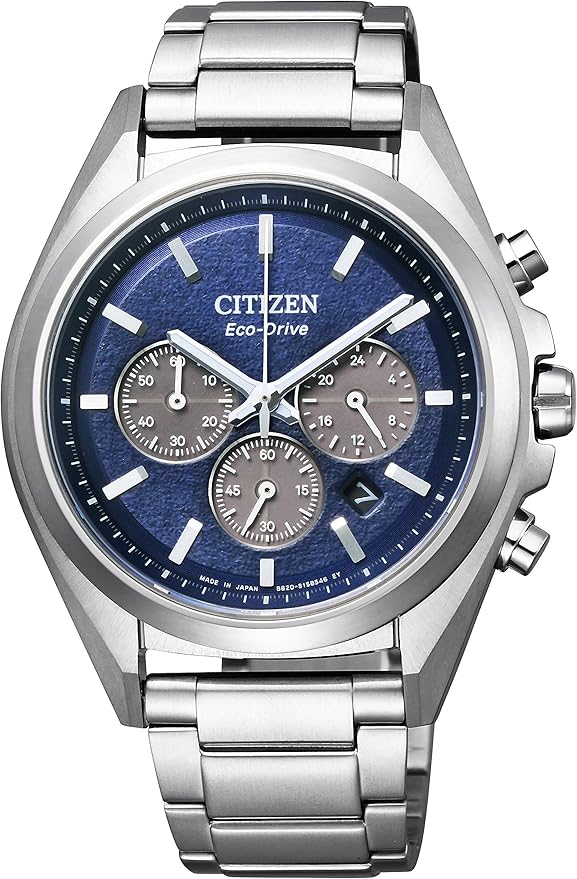 ATTESA CA4390-55L エコドライブ時計 クロノグラフ ブルーダイヤモデル