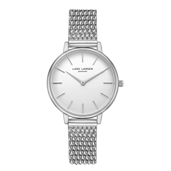 LLARSEN（エルラーセン） Caroline LL146SWSM LW46 ホワイトダイヤル×シルバーケース