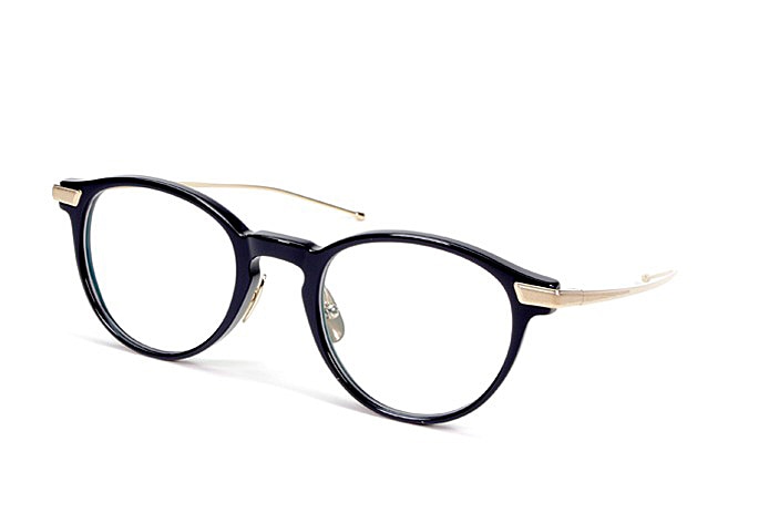 Mr.Gentleman WHEEL-B Navy & White Gold temple