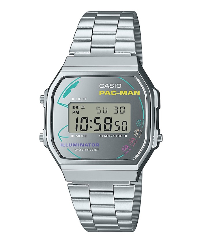 CASIO カシオ　パックマンコラボレーションモデル　　A168WEPC-7AJP