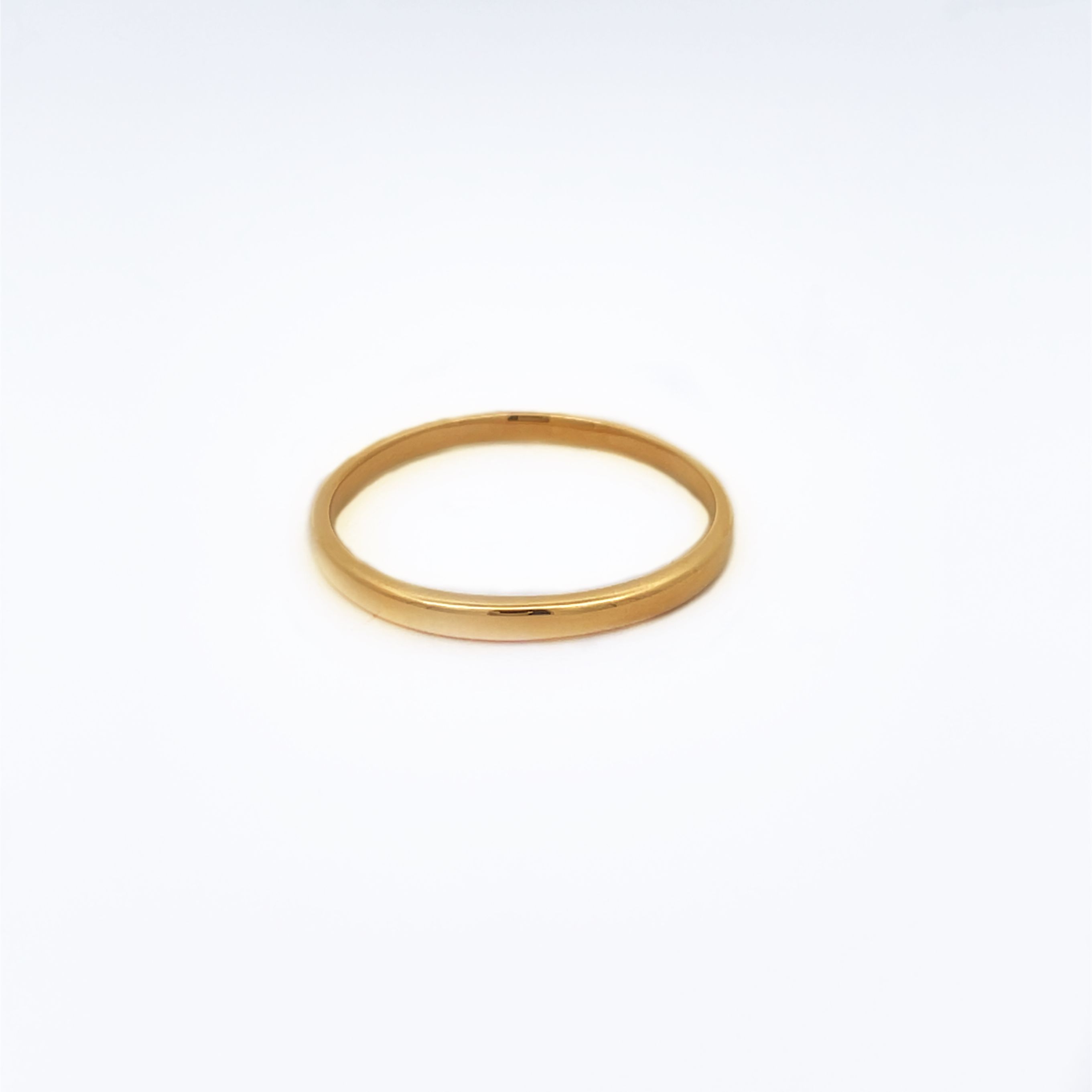 K10平打ちマリッジリング