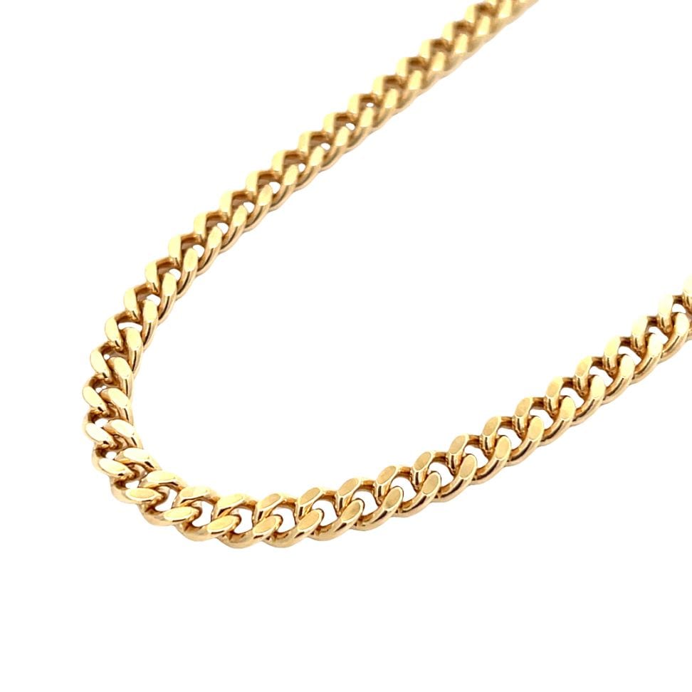 2面シングル喜平ネックレス