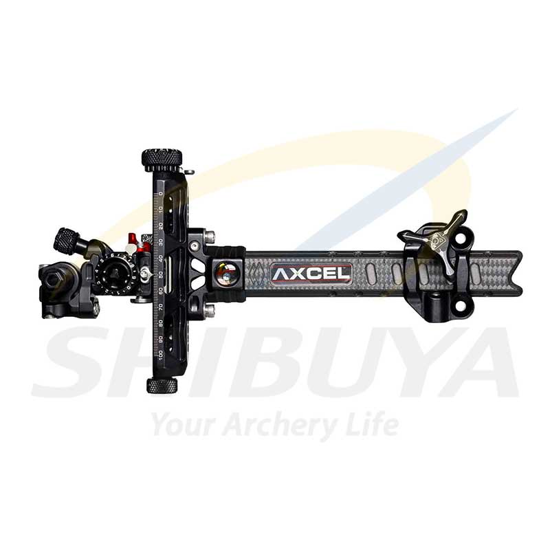 AXCEL サイト カーボンサイト コンパウンド用 新品のスコープ付け AXCEL アチーブXP PRO カーボンリカーブサイト | Archery Online