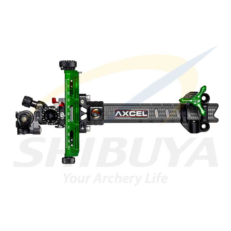 AXCEL サイト カーボンサイト コンパウンド用 新品のスコープ付け AXCEL アチーブXP PRO カーボンリカーブサイト | Archery Online