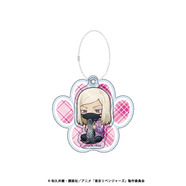 東京リベンジャーズ スマイルベースカフェ 三途春千夜 TVアニメ『東京リベンジャーズ』アクリルキーホルダー Pair Animal 三