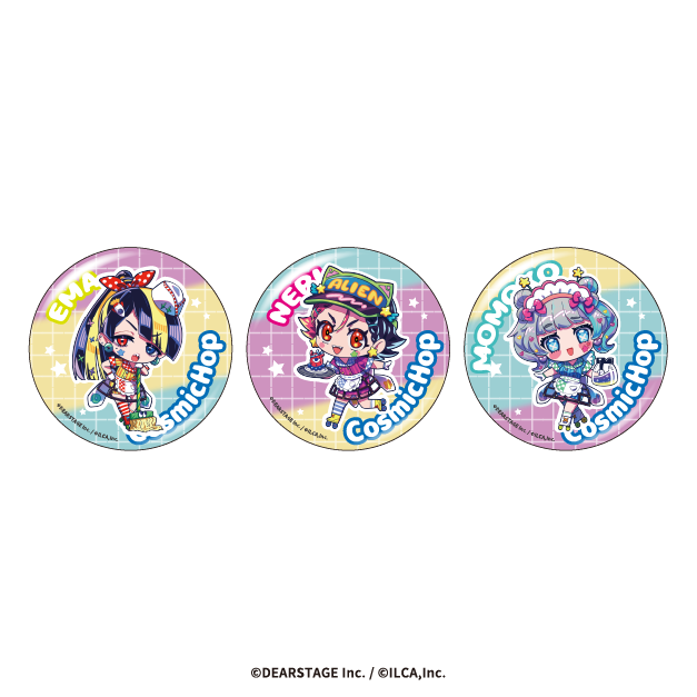 E-girls ミニ缶バッチ ミニキャラ缶バッジ | アイドルマスター シンデレラガールズ