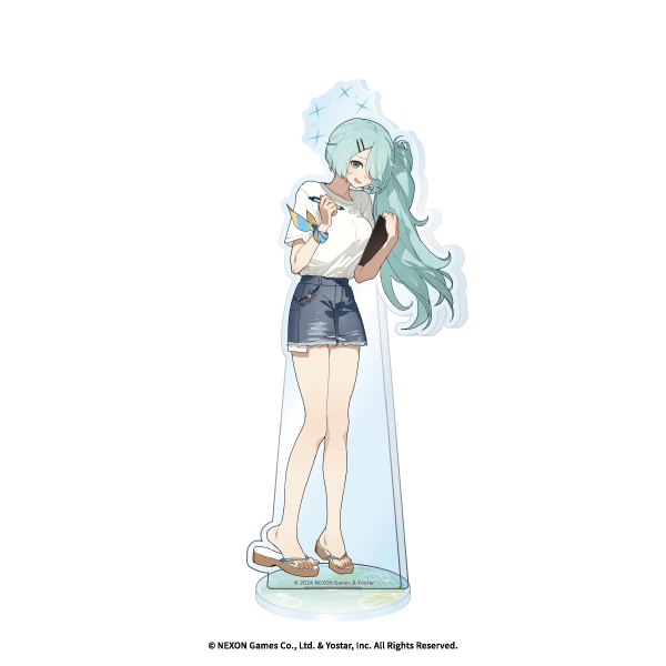 ブルーアーカイブ」 等身アクリルスタンド ヒヨリ | コラボ商品,ブルー