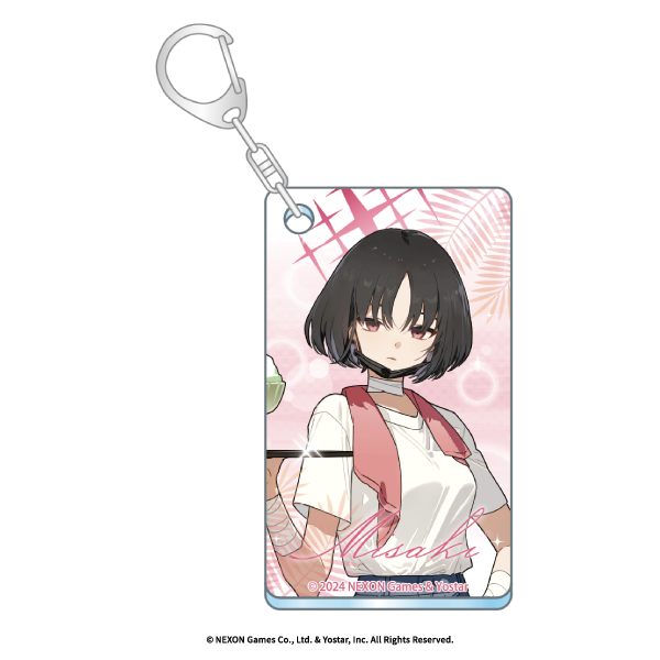 ブルーアーカイブ」 アクリルスクエアキーホルダー ミサキ | コラボ