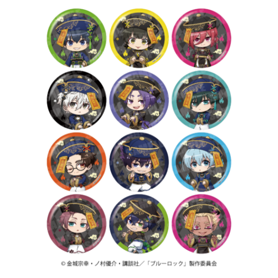 ブルーロック 潔世一 ジュエル缶バッジ キンコーズ キョンシー 甘い舞台の誘惑 ブルーロック 潔世一 ジュエル缶バッジ キンコーズ キョンシー