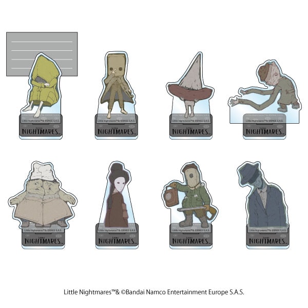 リトルナイトメア」ランダムアクリルスタンドクリップ全8種 | コラボ