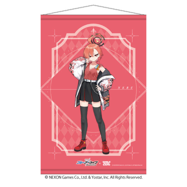 ブルーアーカイブ」B2タペストリー 秋服ver.ネル | コラボ商品,ブルー