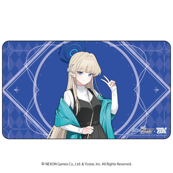 ブルーアーカイブ」ラバーマット 秋服ver.トキ | コラボ商品,ブルー