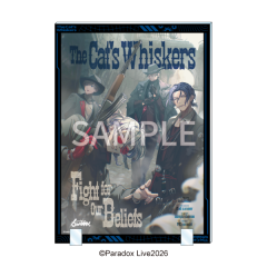 �ڼ����ۡ�Paradox Live��A4�������ܡ���The Cat's Whiskers
