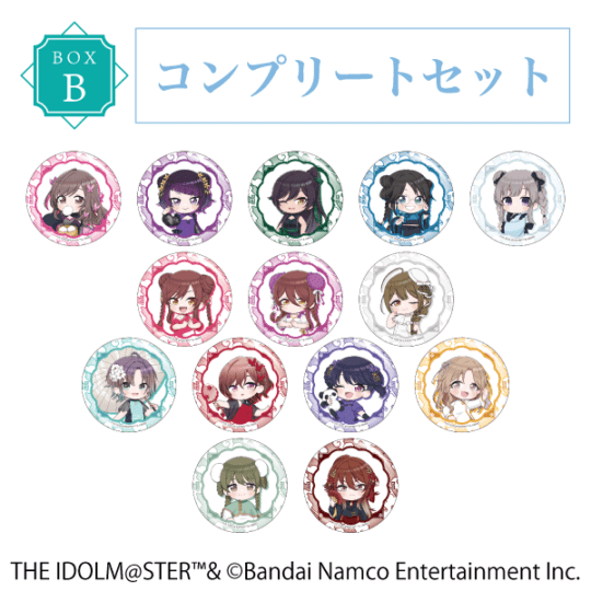 ��THE IDOLM@STER SHINY COLORS�ץ�����ߥ˥����̥Хå� BOX B����ץ꡼�ȥ��å�