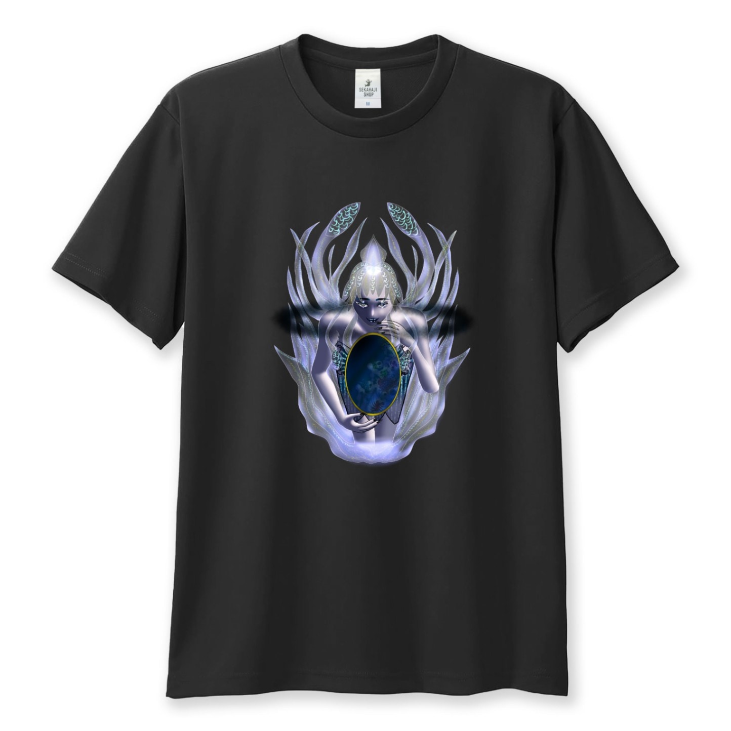 闇の叡智イカ魔女！ Tシャツ