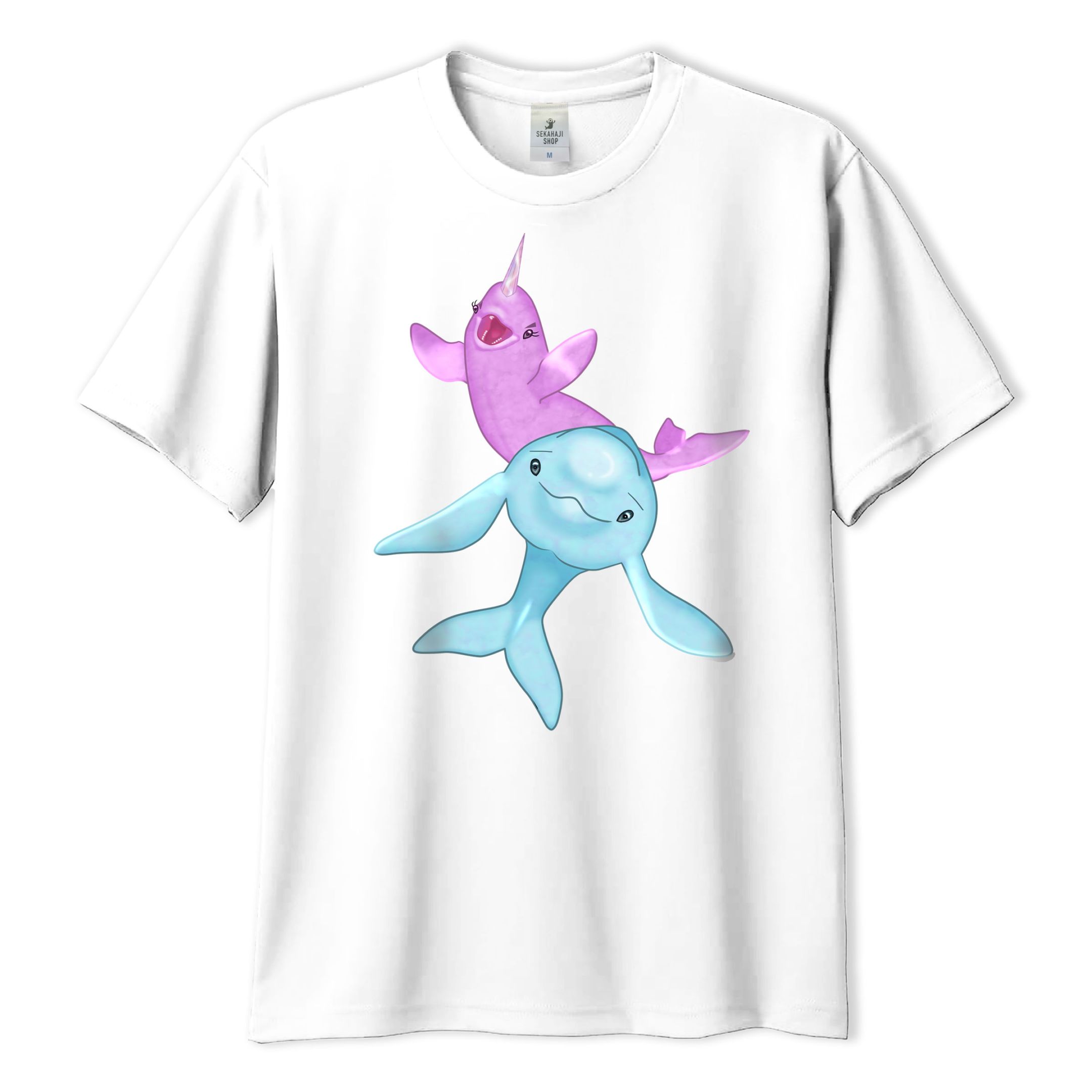 心優しきイルコーン族の王子ポリン&勇敢な王女ルリアンヌTシャツ