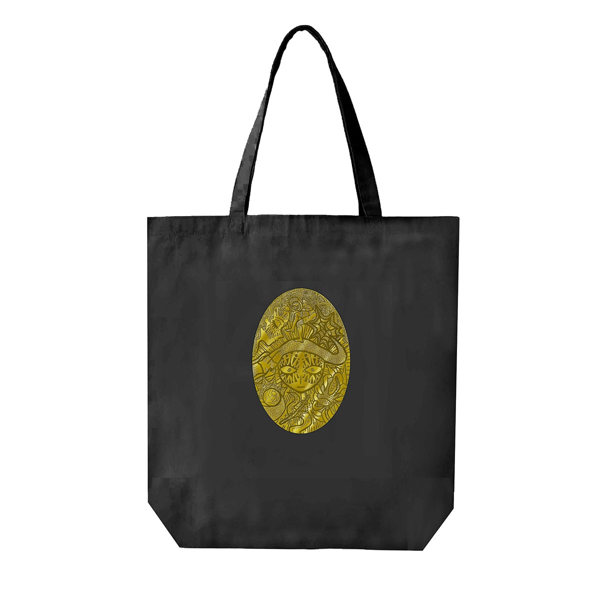 イカ魔女・魔鏡トート バッグ