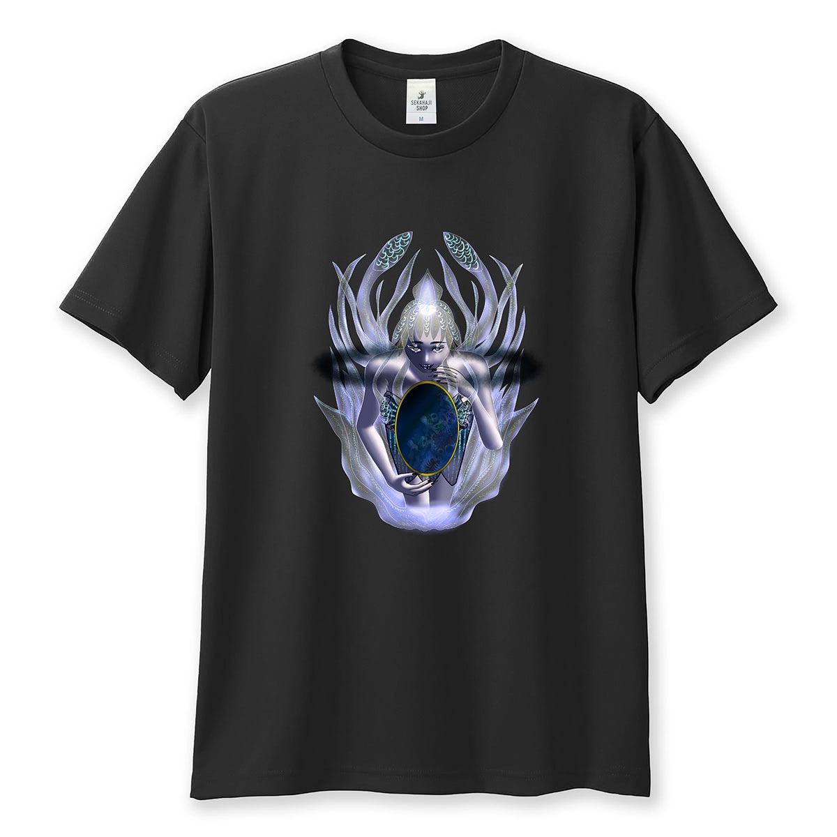 闇の叡智イカ魔女！ Tシャツ