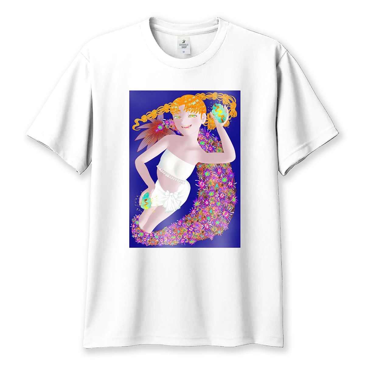 海の踊り子花の人魚・ウェンディTシャツ