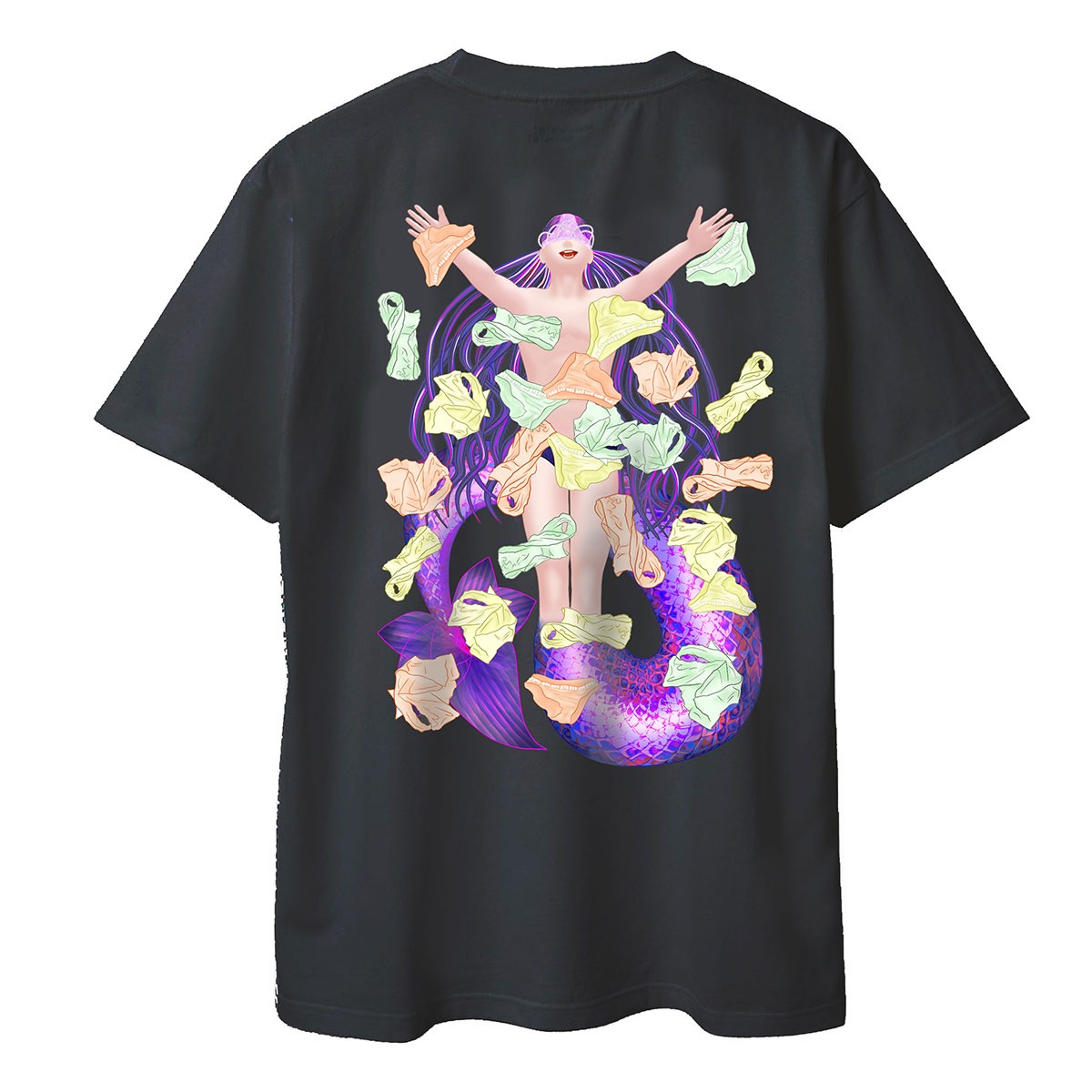 エロ隊長 Tシャツ バックプリント